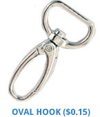 Oval Hook from Discount-Lanyards.com